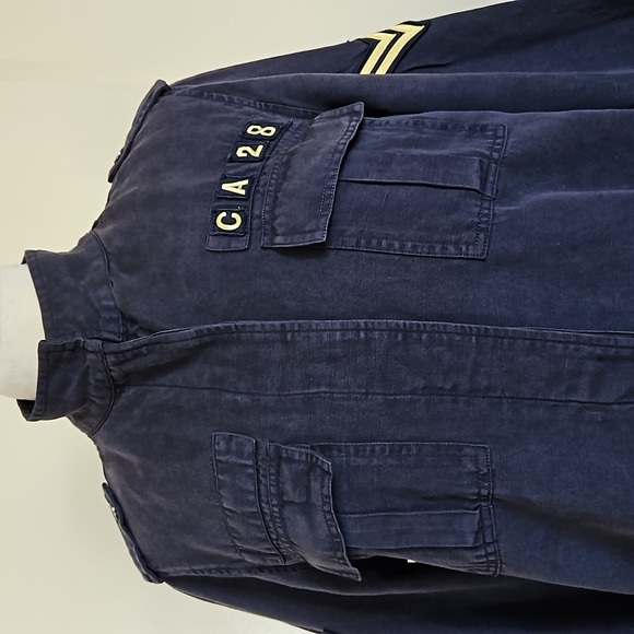 Rails maverick indigo cargo army jacket size small - Picture 4 of 16